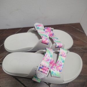 Chaco Pastel Tie-Dye Sandals